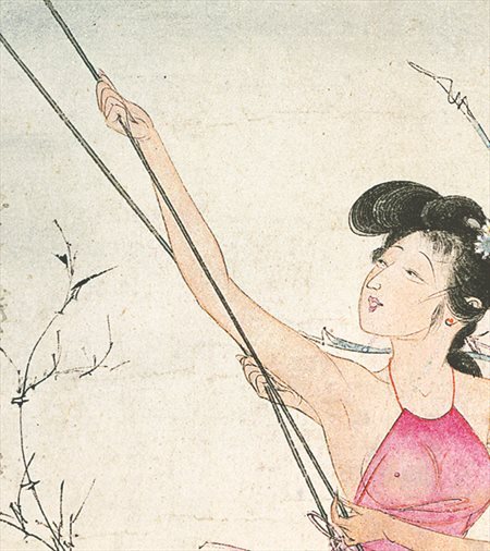 巧家县-胡也佛的仕女画和最知名的金瓶梅秘戏图