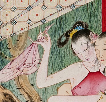 巧家县-迫于无奈胡也佛画出《金瓶梅秘戏图》，却因此成名，其绘画价值不可估量